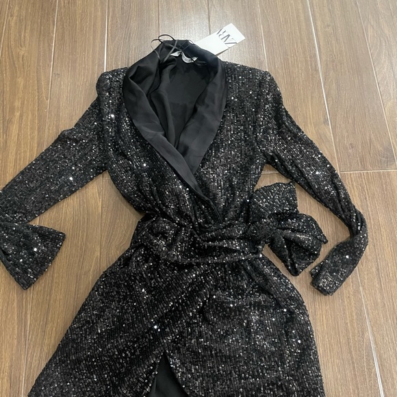 Zara sequin blazer dress - Picture 6 of 11